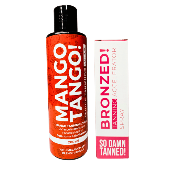 tanning accelerator sunbed lotion
