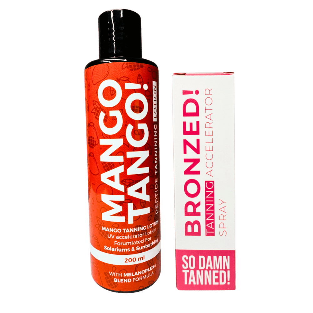 tanning accelerator sunbed lotion