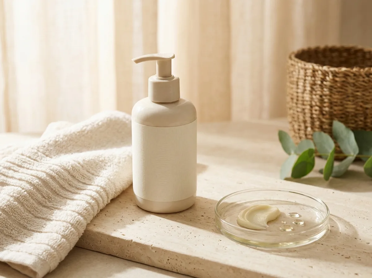 Hydrating body care products for making a tan last on sensitive skin