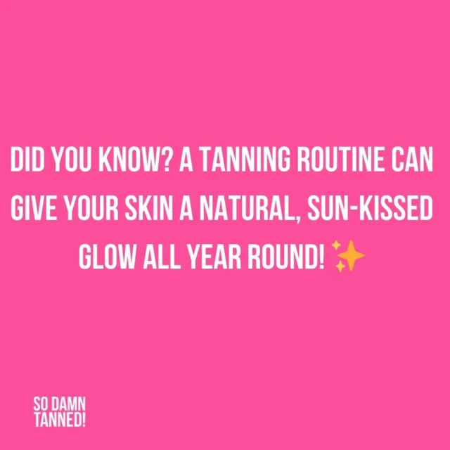 Sunday Tanning Tips: Get the Most Out of Your Tanning Bed Sessions! ☀️💛

Sunday is the perfect day for a little self-care, and what better way to prep for the week than with a glowing tan? Here are four quick tanning bed tips to help you get the best results